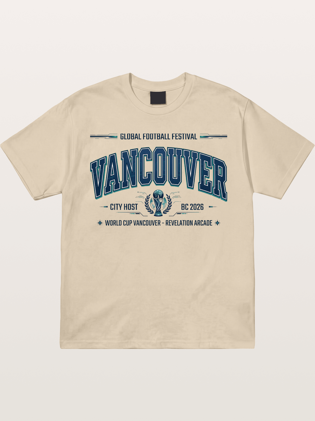 Vancouver 2026 World Cup Badge Gildan T-shirt