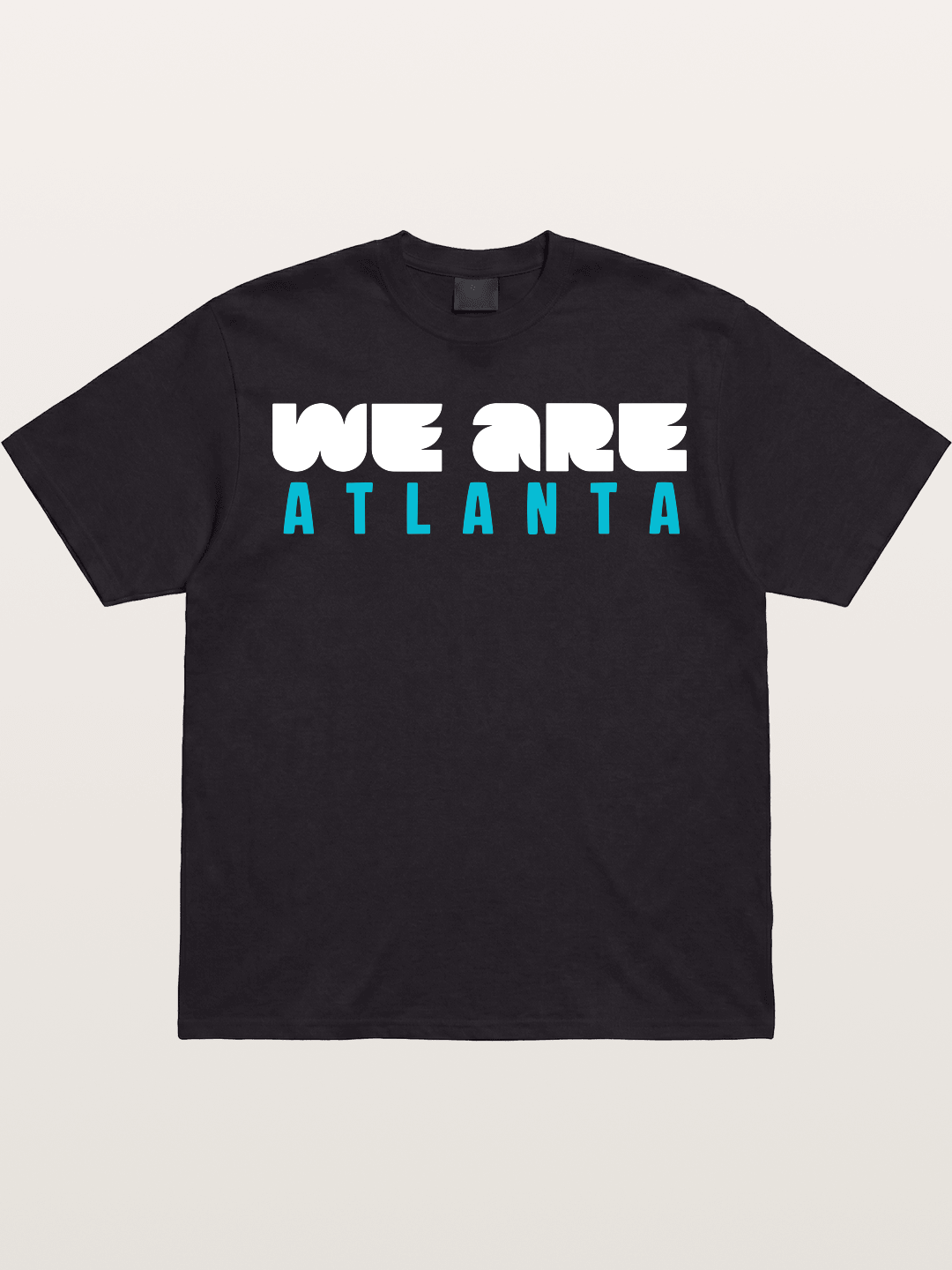 Atlanta Two-Tone Typography Gildan T-shirt