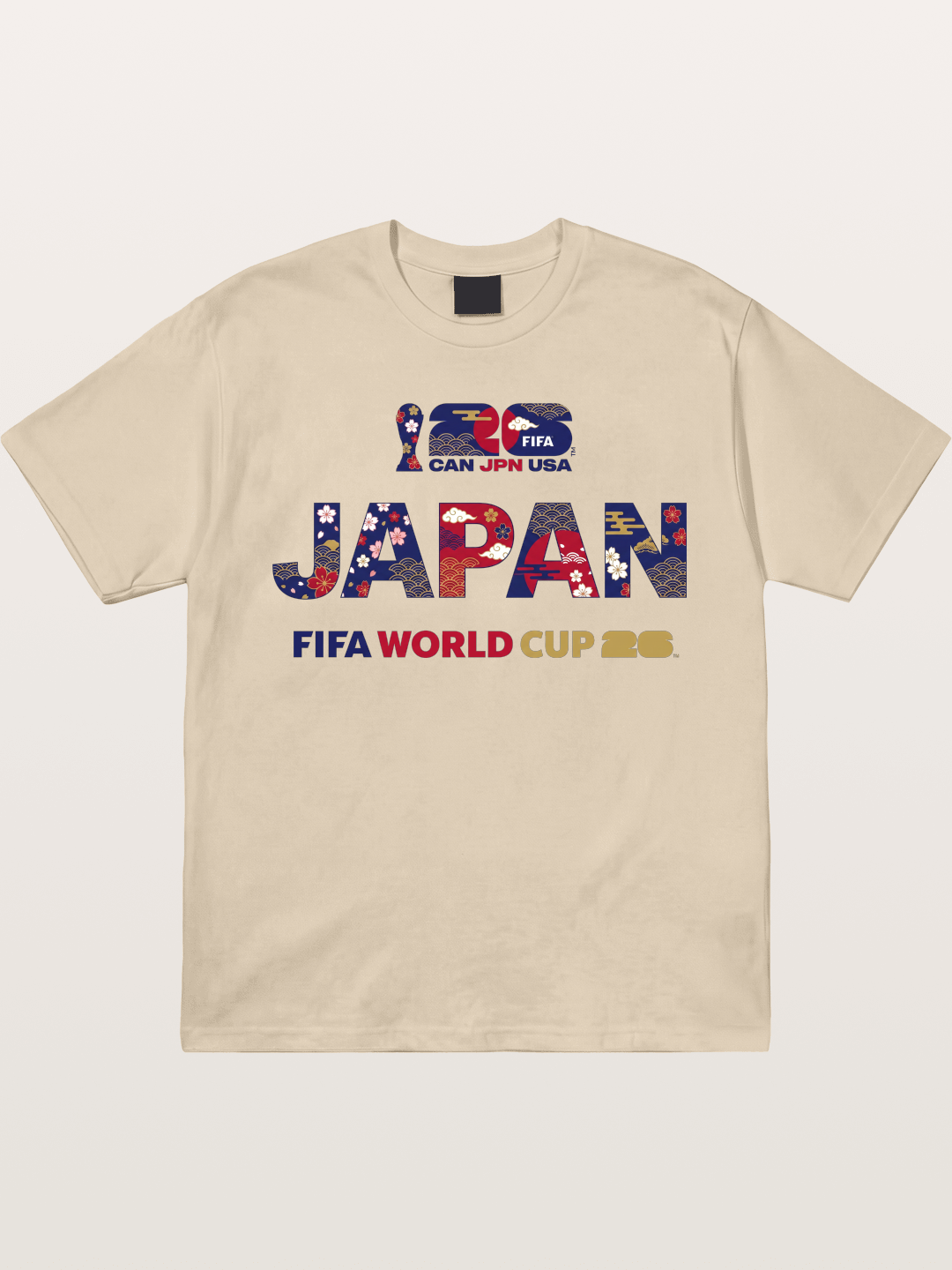 2026 World Cup Japan Sakura Typo Gildan T-shirt