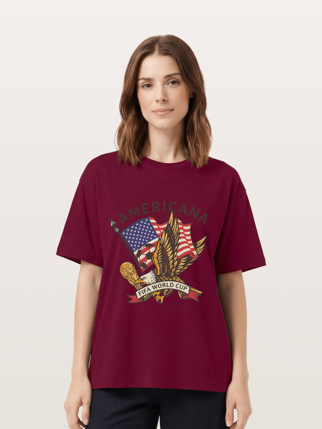 USA Eagle World Cup Graphic Gildan T-shirt