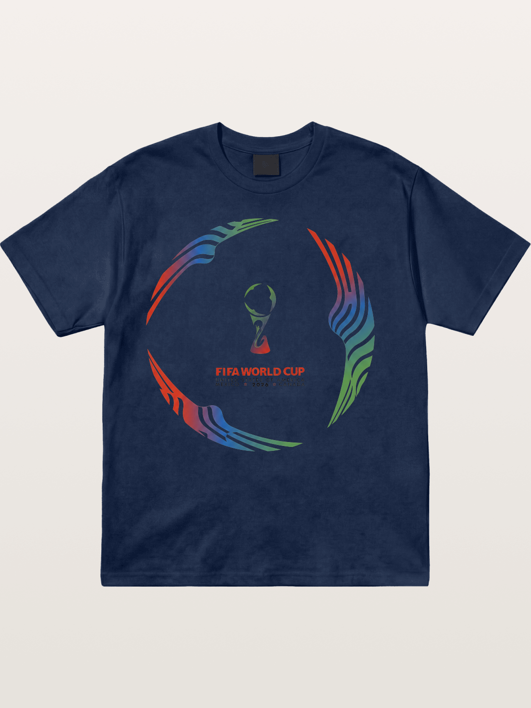 2026 World Cup Official Logo Cotton T-shirt