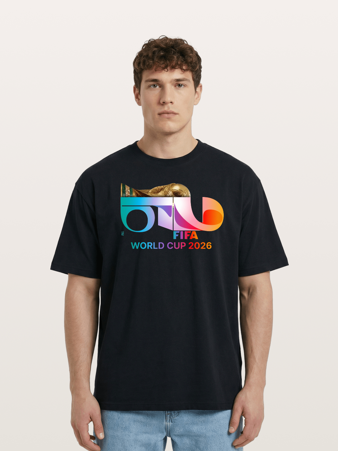 2026 FIFA World Cup Gradient Art Cotton T-shirt