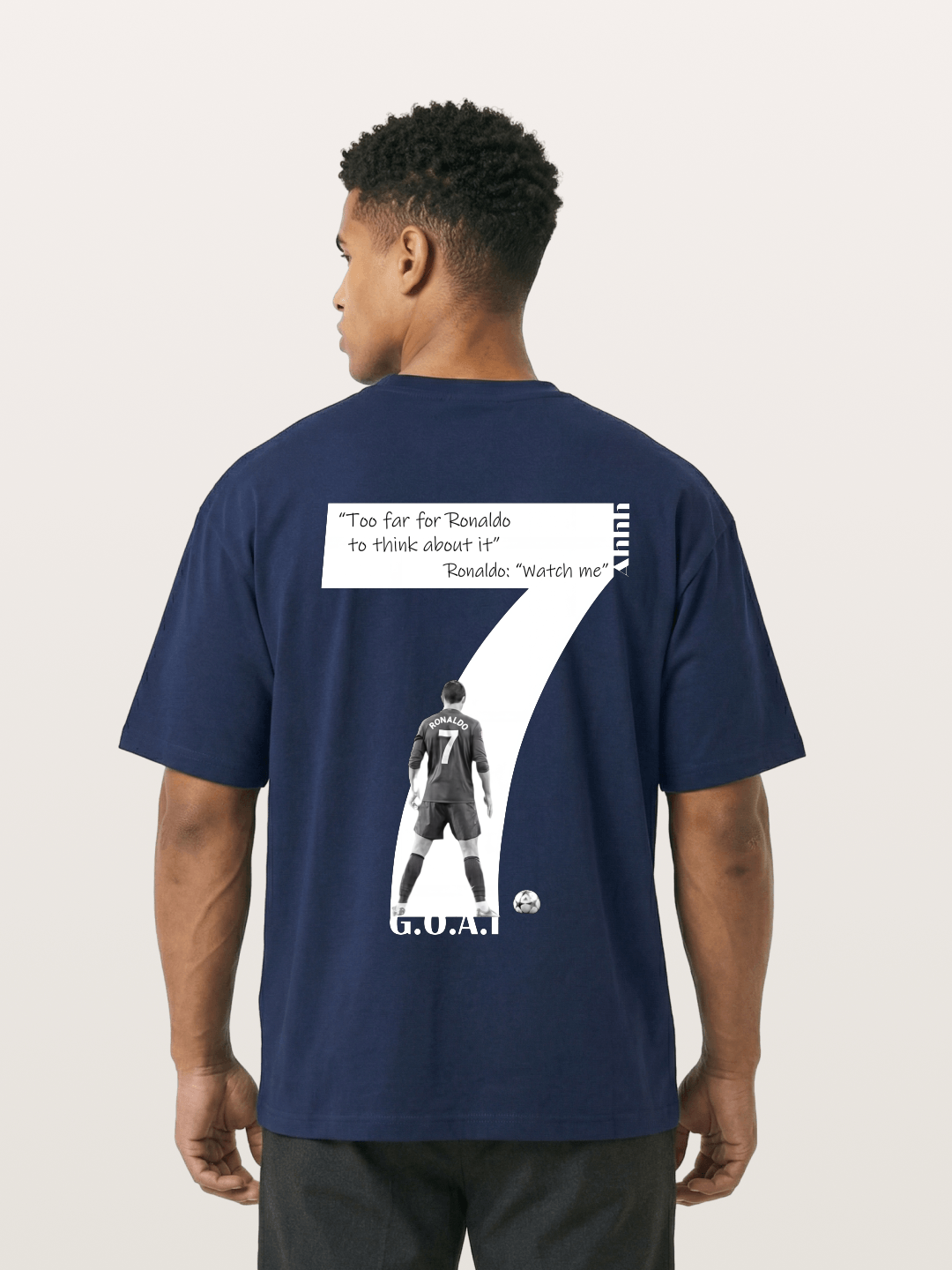 Ronaldo #7 Watch Me Quote Gildan T-shirt
