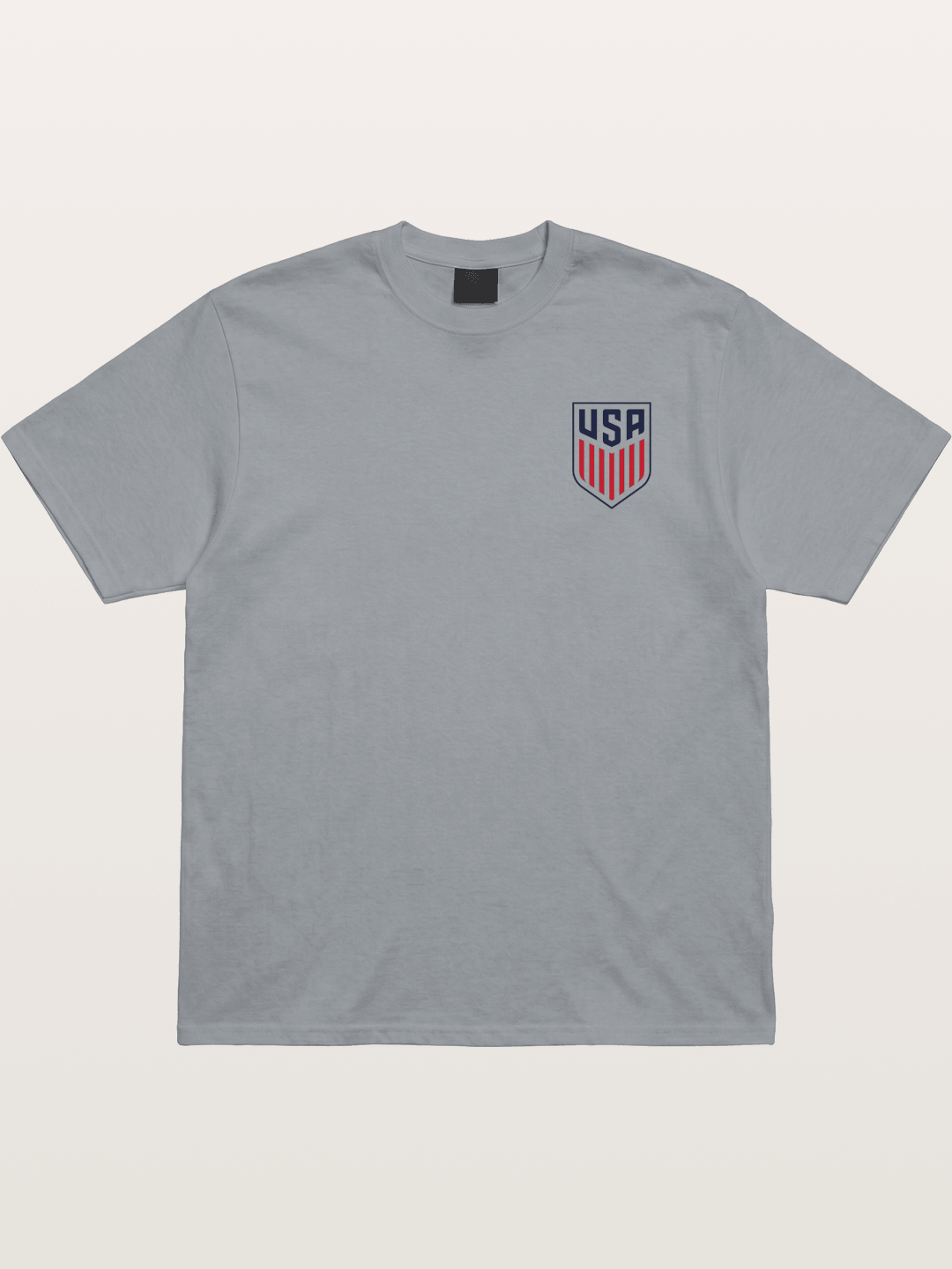 USA Soccer Stars Stripes Crest Gildan T-shirt