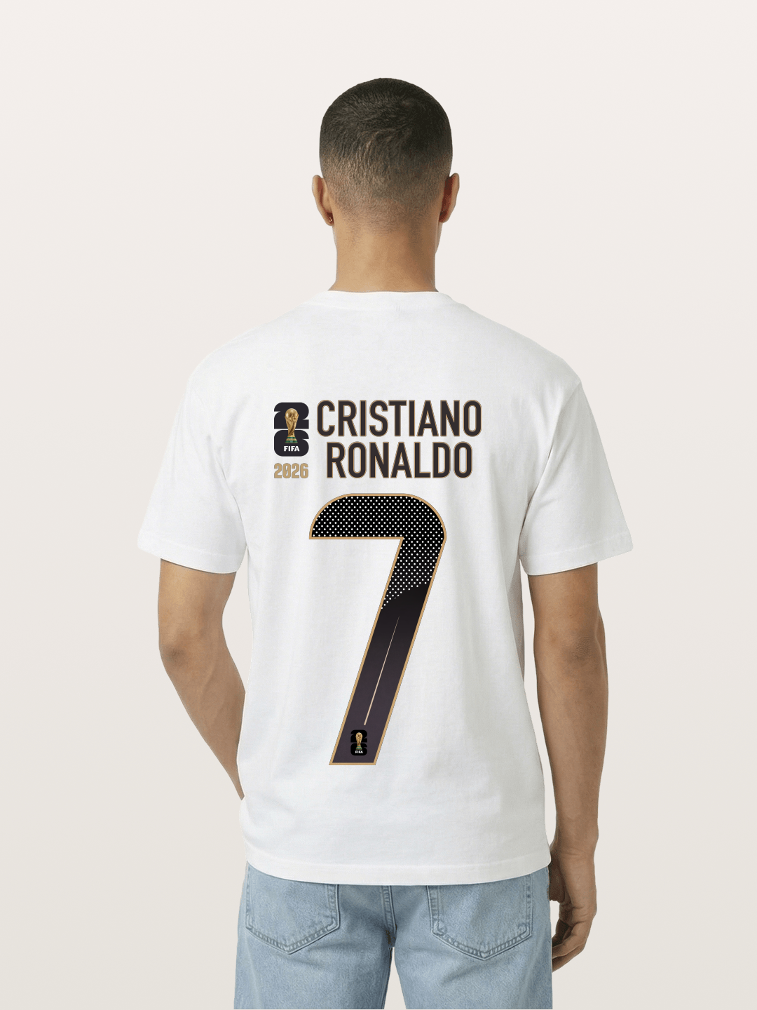 Portugal 7 Ronaldo 2026 WC Gildan T-shirt