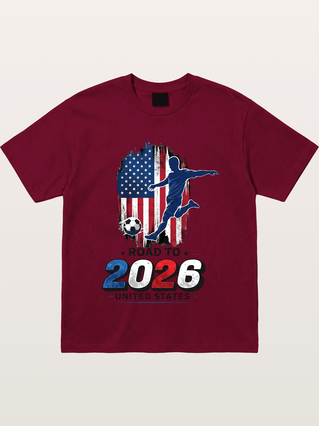 Road to 2026 USA Soccer Player Gildan T-shirt
