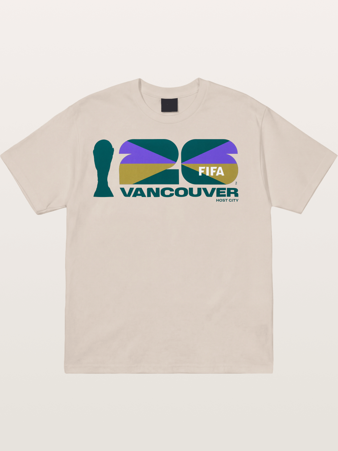 Vancouver 2026 WC Host City Logo Cotton T-shirt