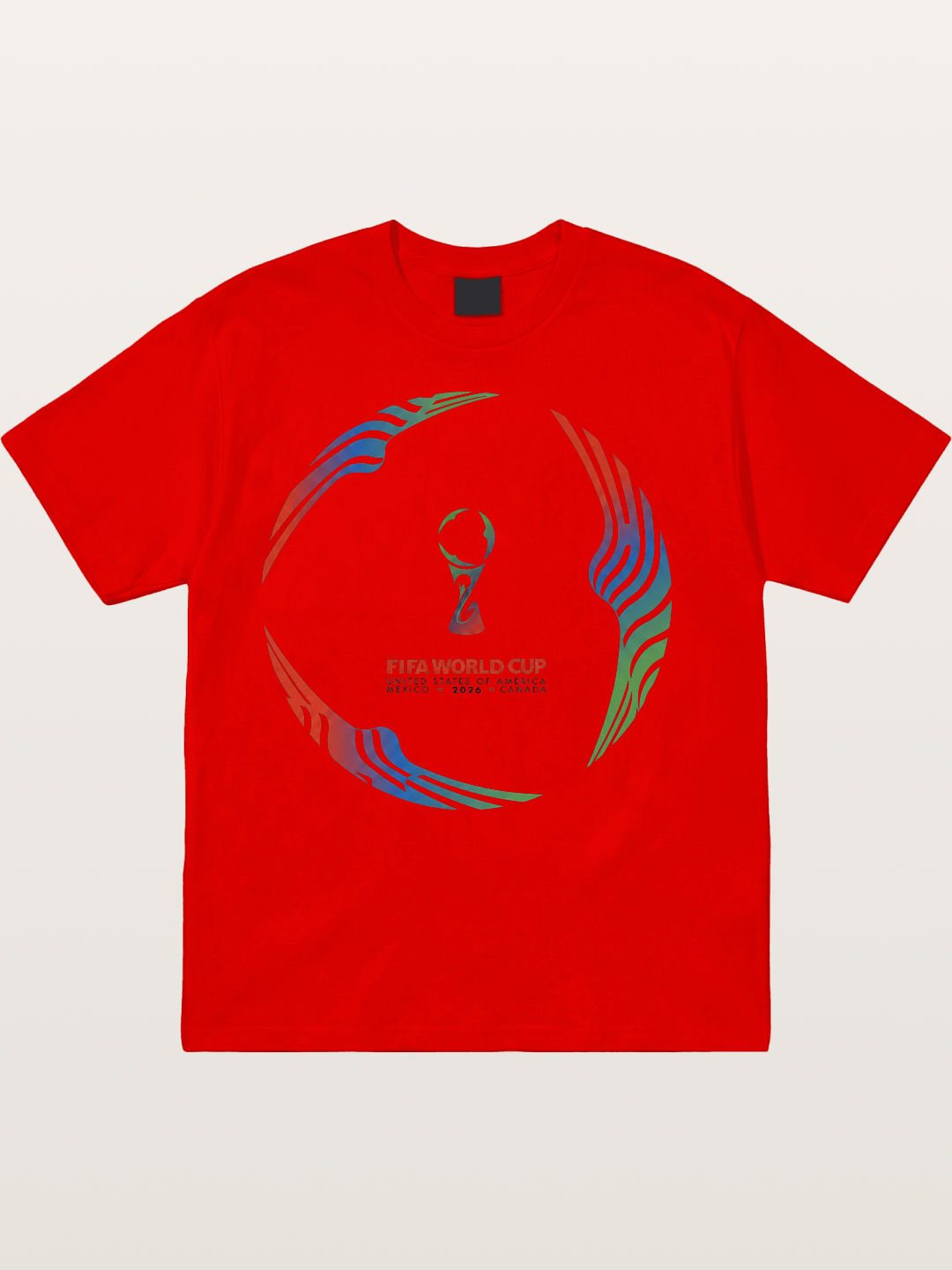 2026 World Cup Official Logo Cotton T-shirt