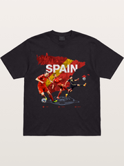 Spain National Team Players Collage Gildan T-shirt