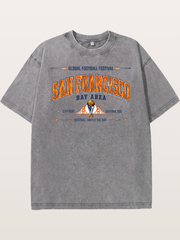 San Francisco WC Bay Area Art Washed T-shirt