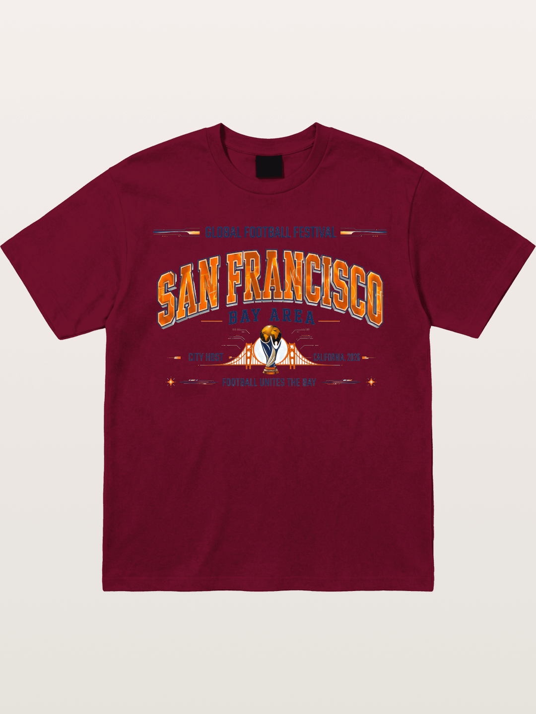 San Francisco WC Bay Area Art Gildan T-shirt