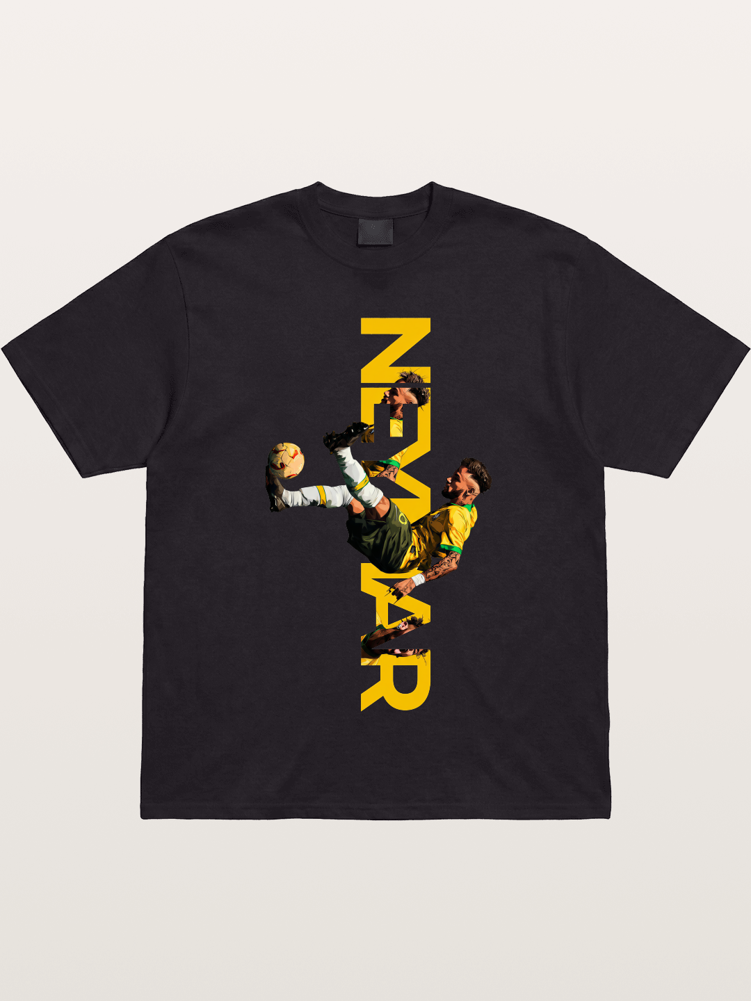 Neymar Brazil Bicycle Kick Gildan T-shirt