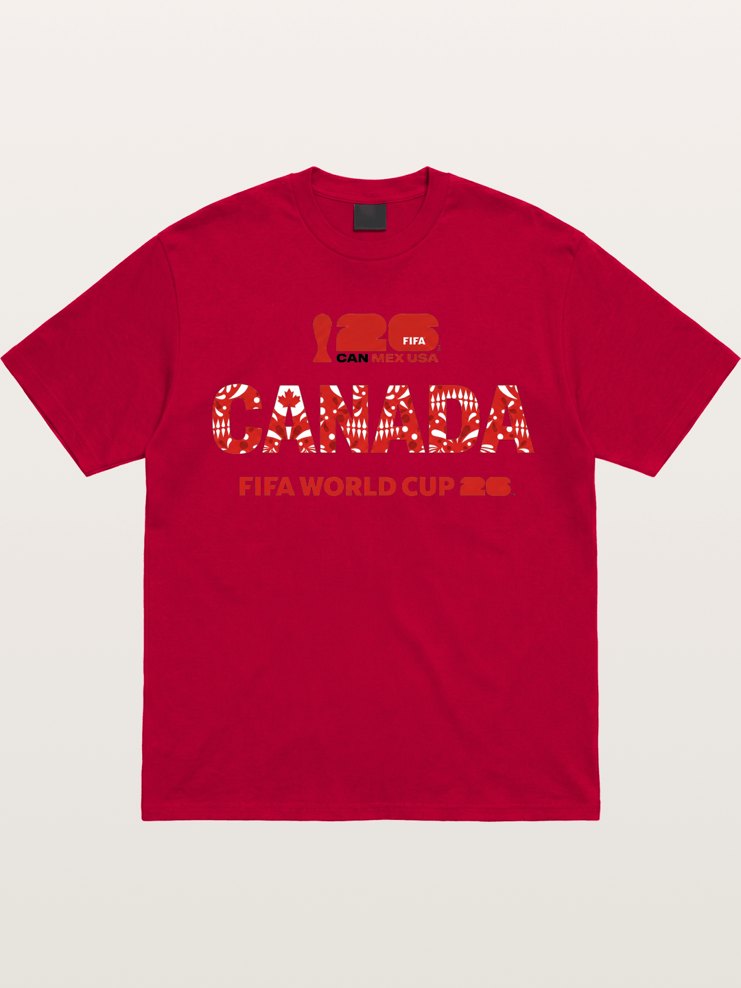 2026 World Cup Canada Floral Print Gildan T-shirt