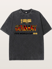Germany 2026 World Cup Typo Washed T-shirt