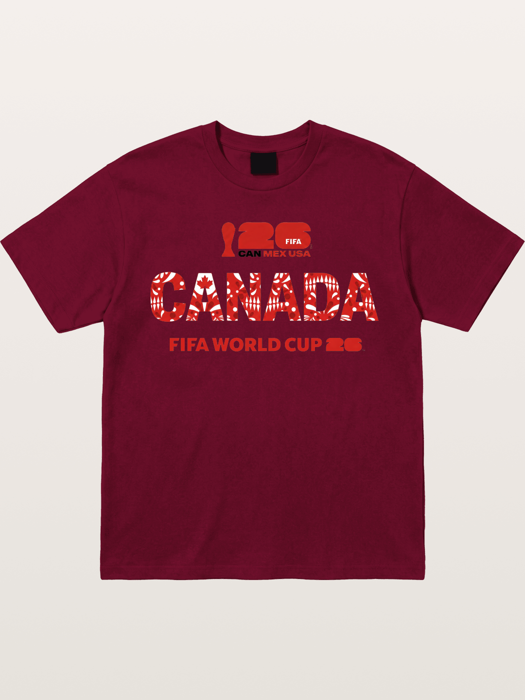 2026 World Cup Canada Floral Print Gildan T-shirt