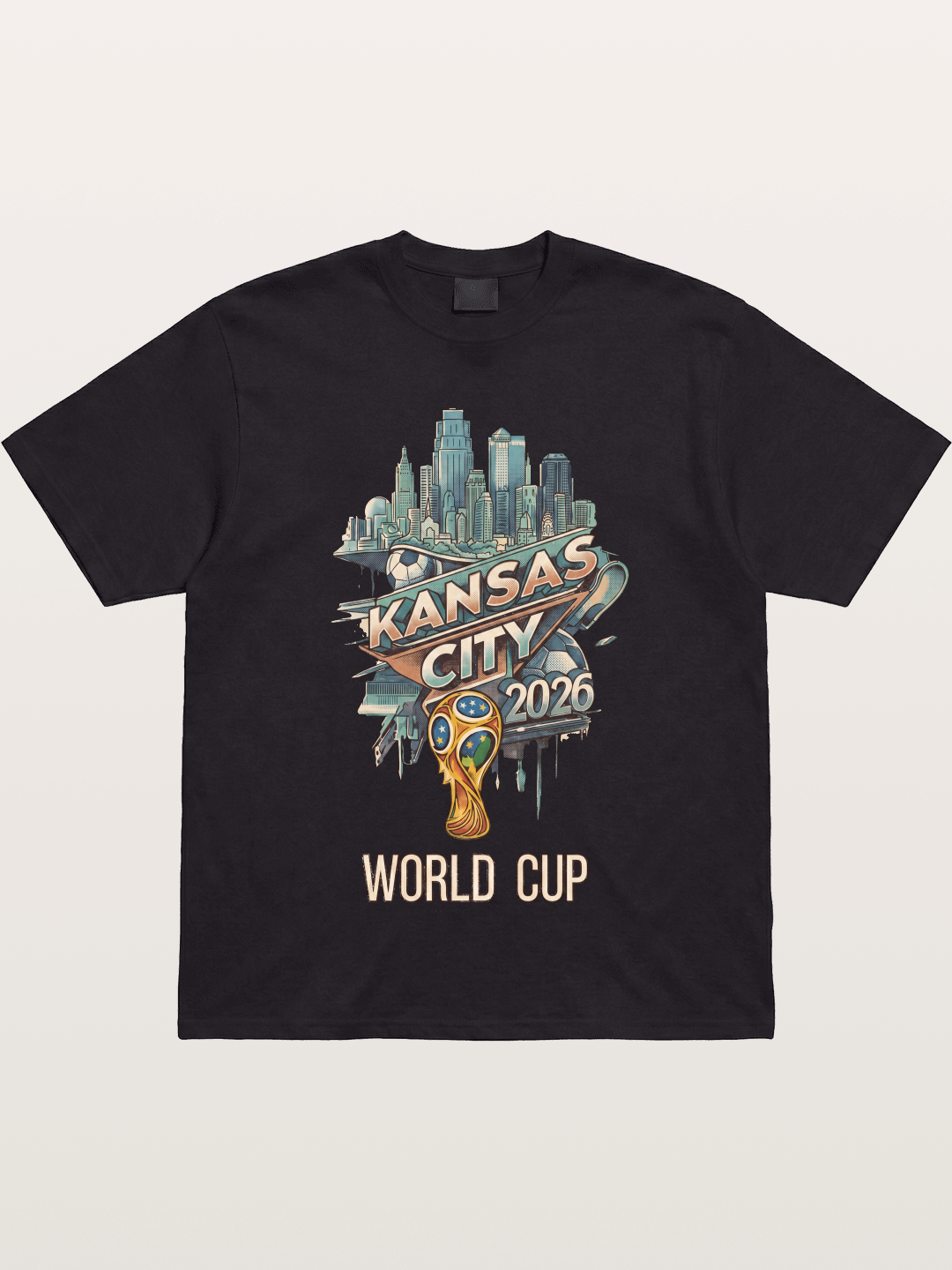 KC World Cup 2026 Emblem Gildan T-shirt