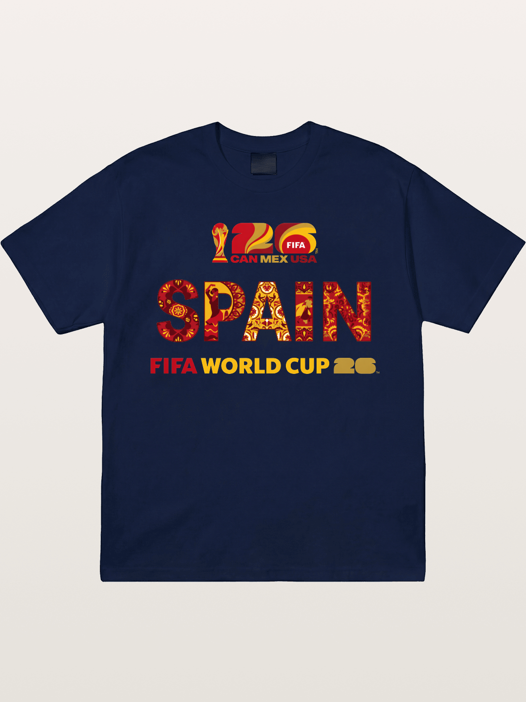 Spain 2026 Cultural Ornament Print Gildan T-shirt