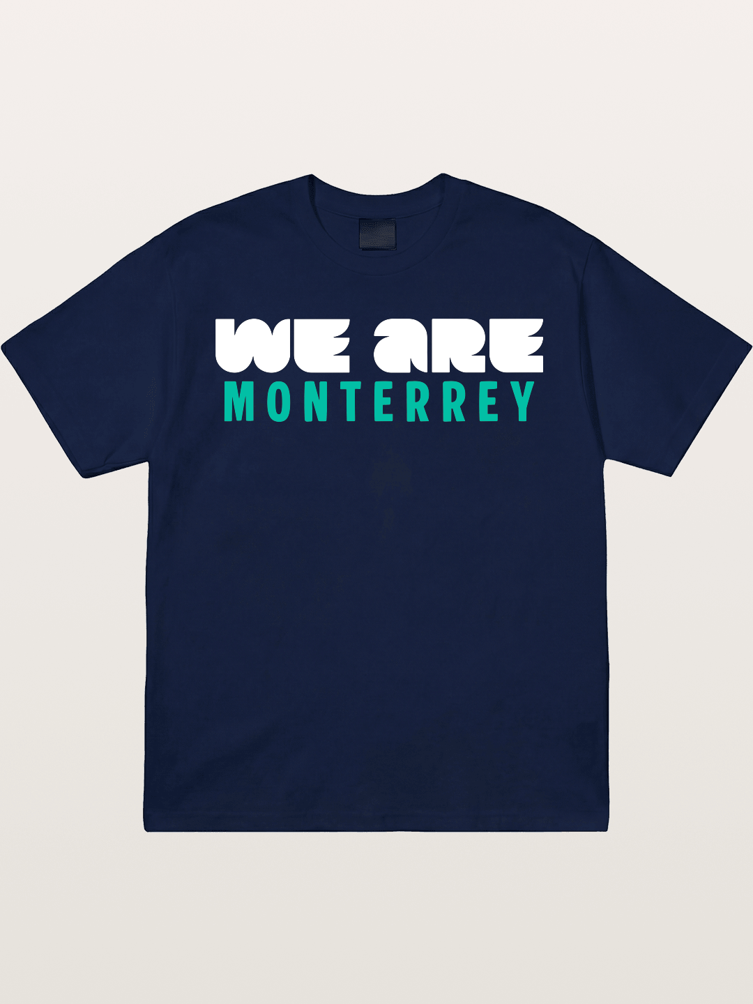 Monterrey Teal Bold Sticker Gildan T-shirt