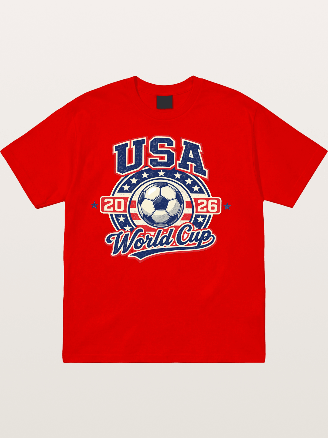 USA World Cup 2026 Retro Badge Cotton T-shirt