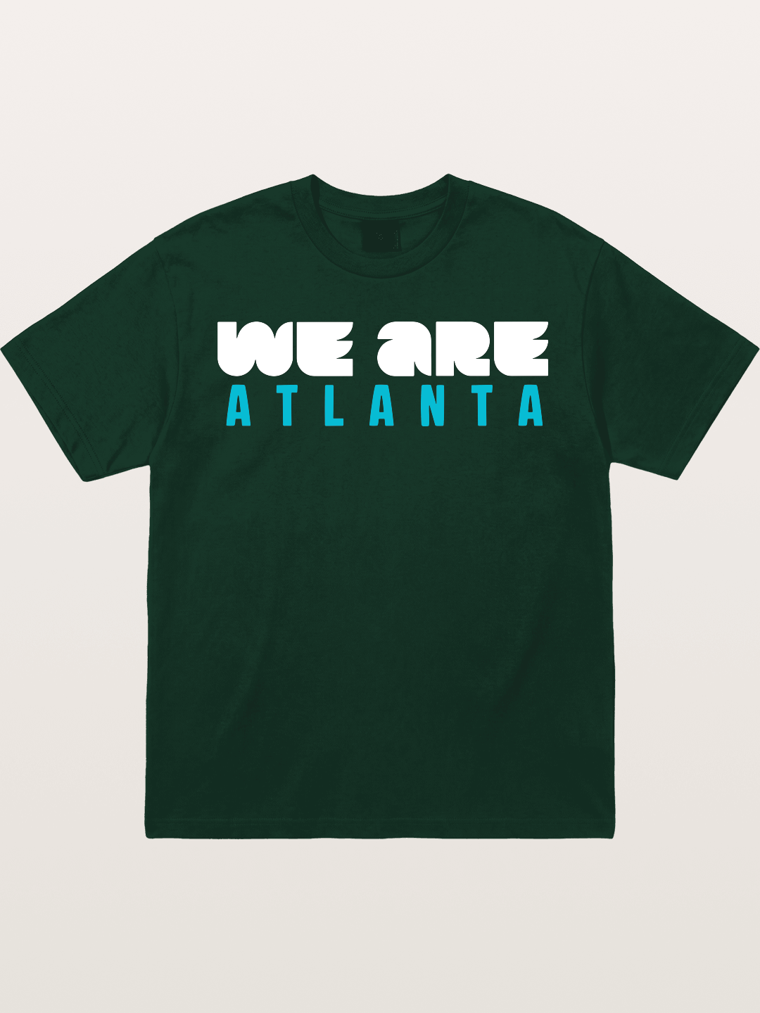 Atlanta Two-Tone Typography Gildan T-shirt