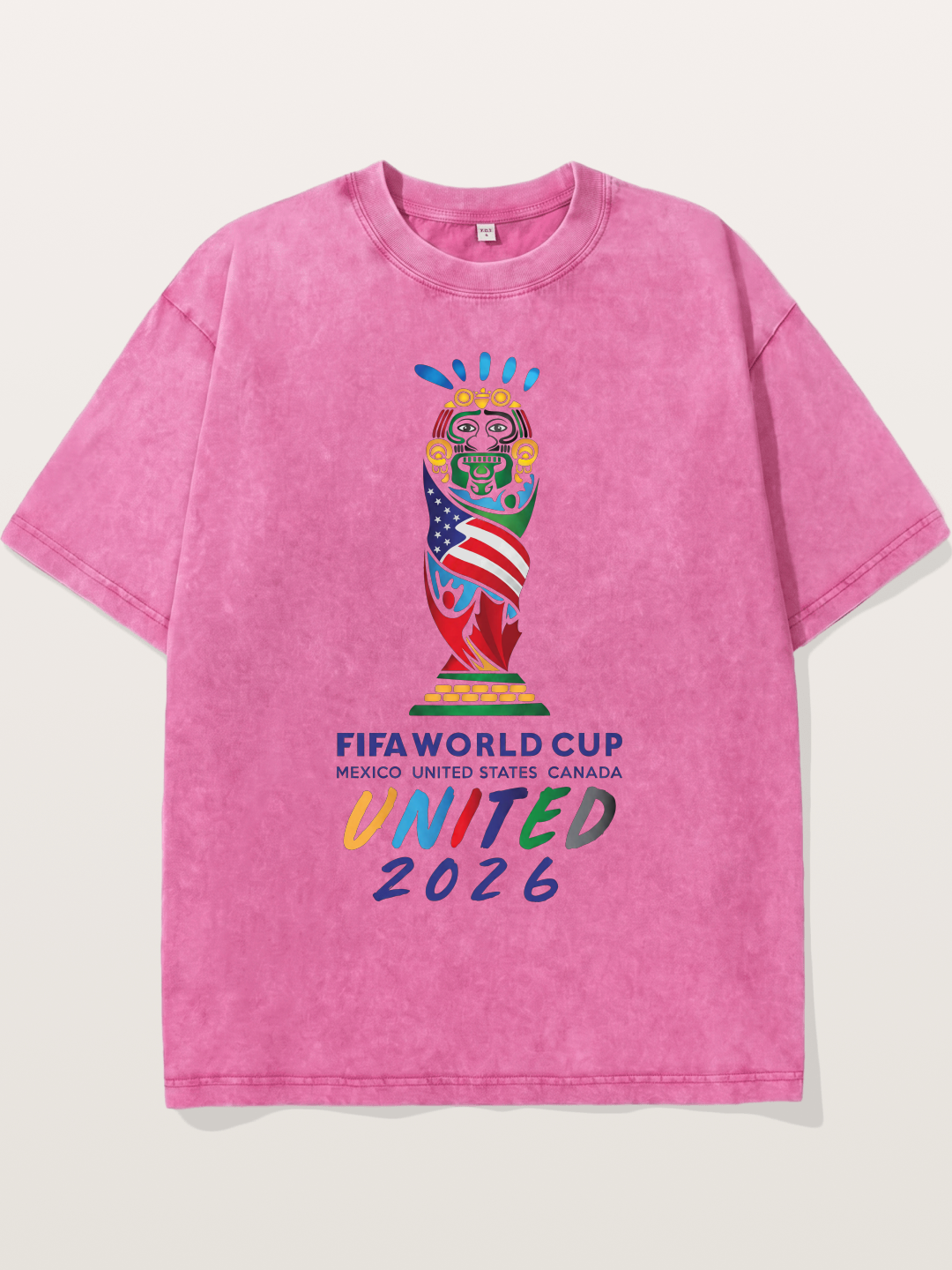 United 2026 WC Emblem Washed T-shirt