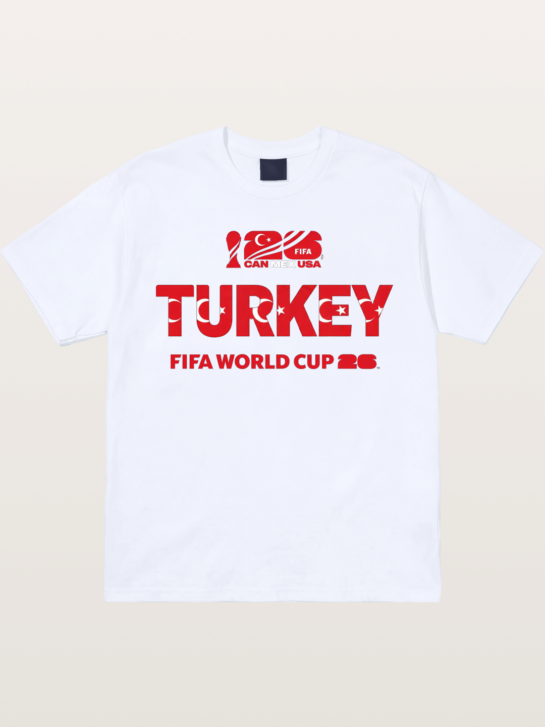 Turkey 2026 Crescent Star Design Gildan T-shirt