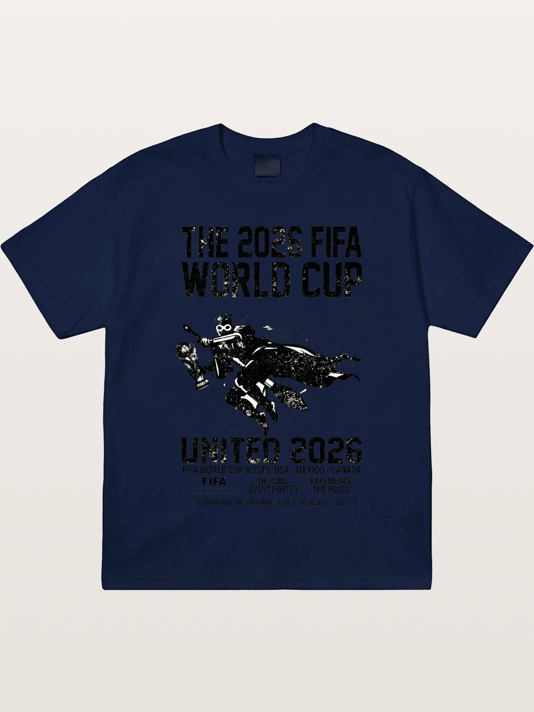 2026 World Cup Rider Poster Gildan T-shirt