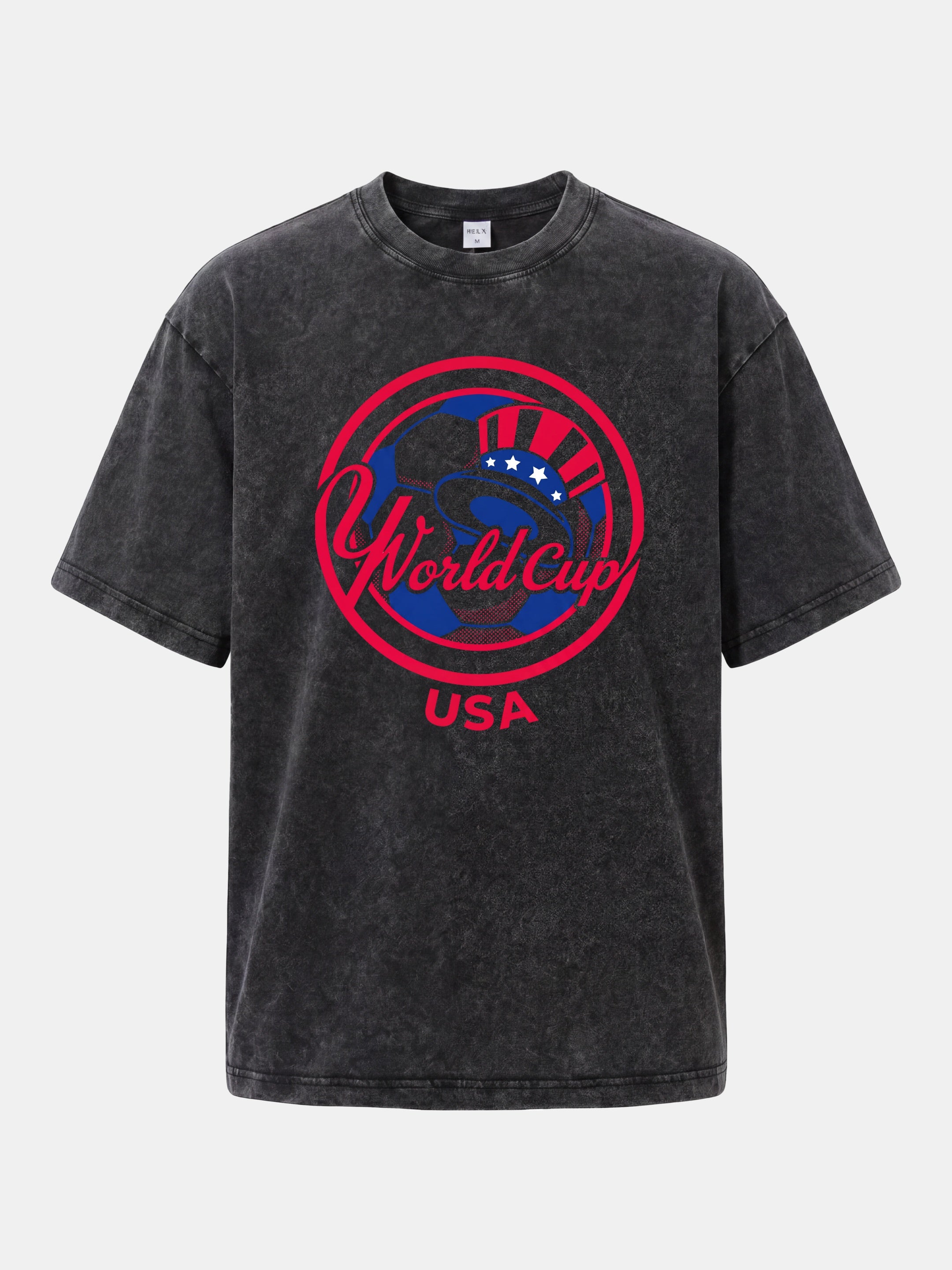 World Cup USA Circle Logo Washed T-shirt