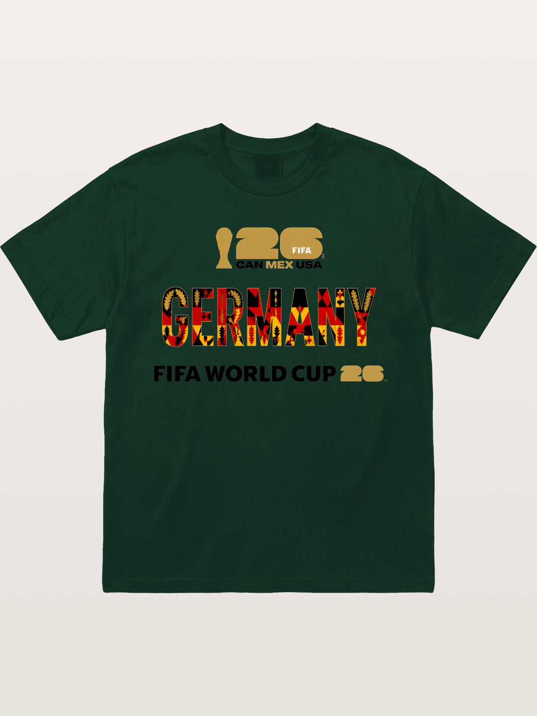 Germany 2026 World Cup Typo Gildan T-shirt
