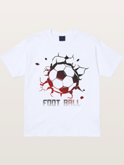 Football Crack Effect USA Style Gildan T-shirt