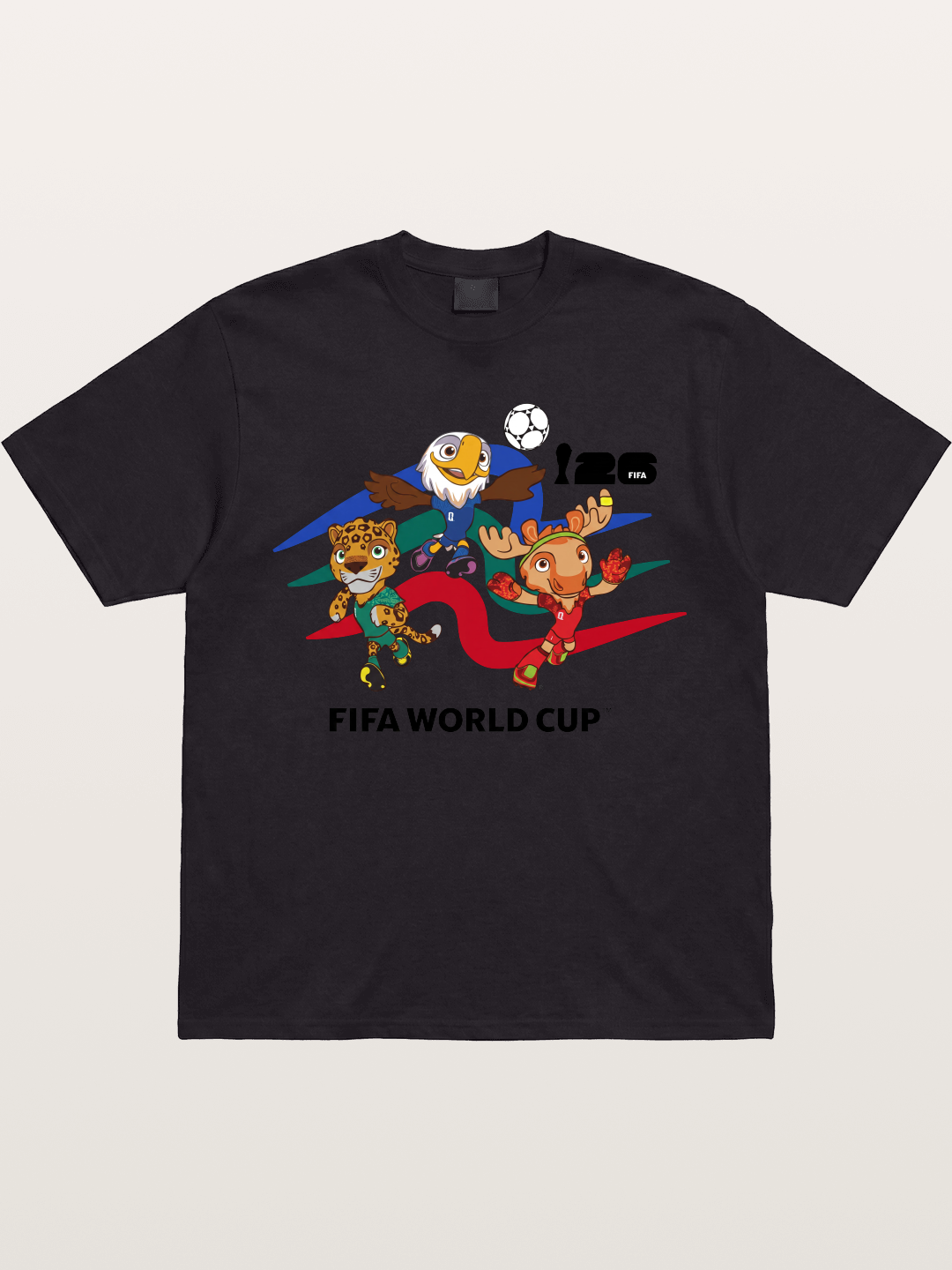 WC 2026 Host City Mascots Trio Gildan T-shirt