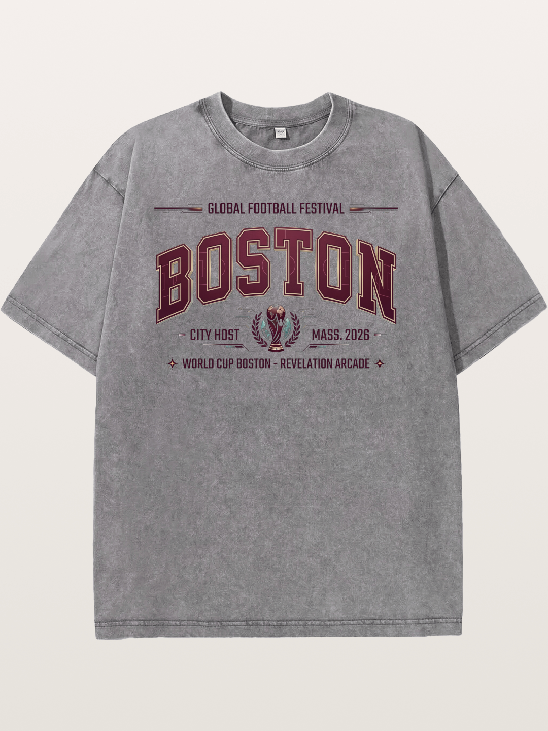 Boston 2026 World Cup Host Washed T-shirt