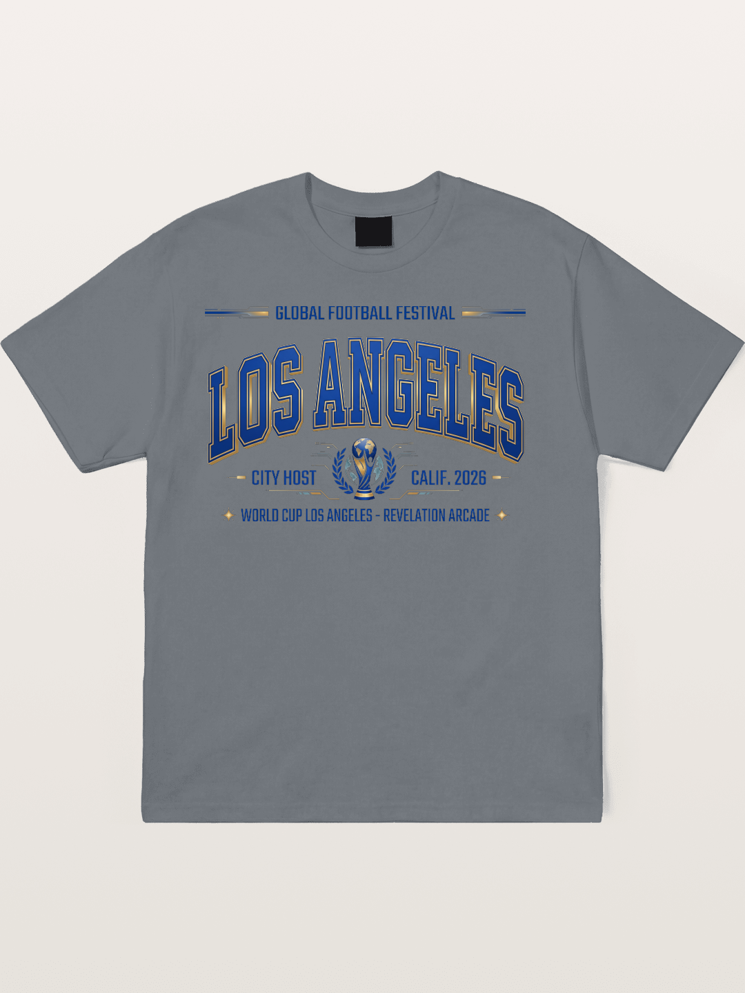 Los Angeles 2026 WC Badge Cotton T-shirt