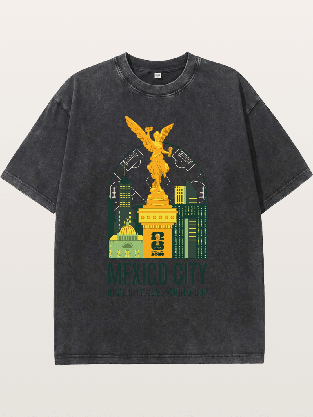 Mexico City 2026 World Cup Washed T-shirt