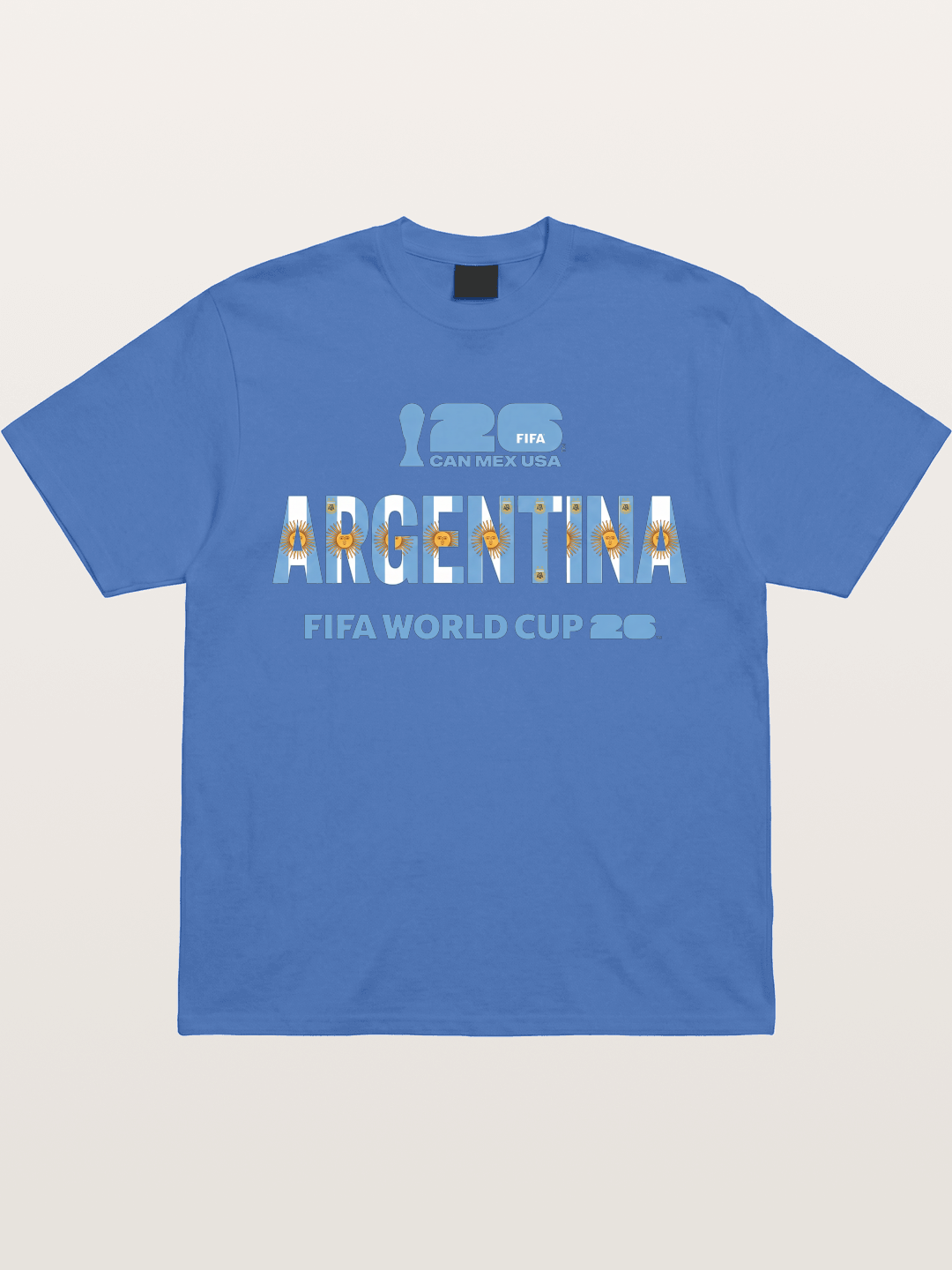 2026 World Cup Argentina Sun Design Gildan T-shirt