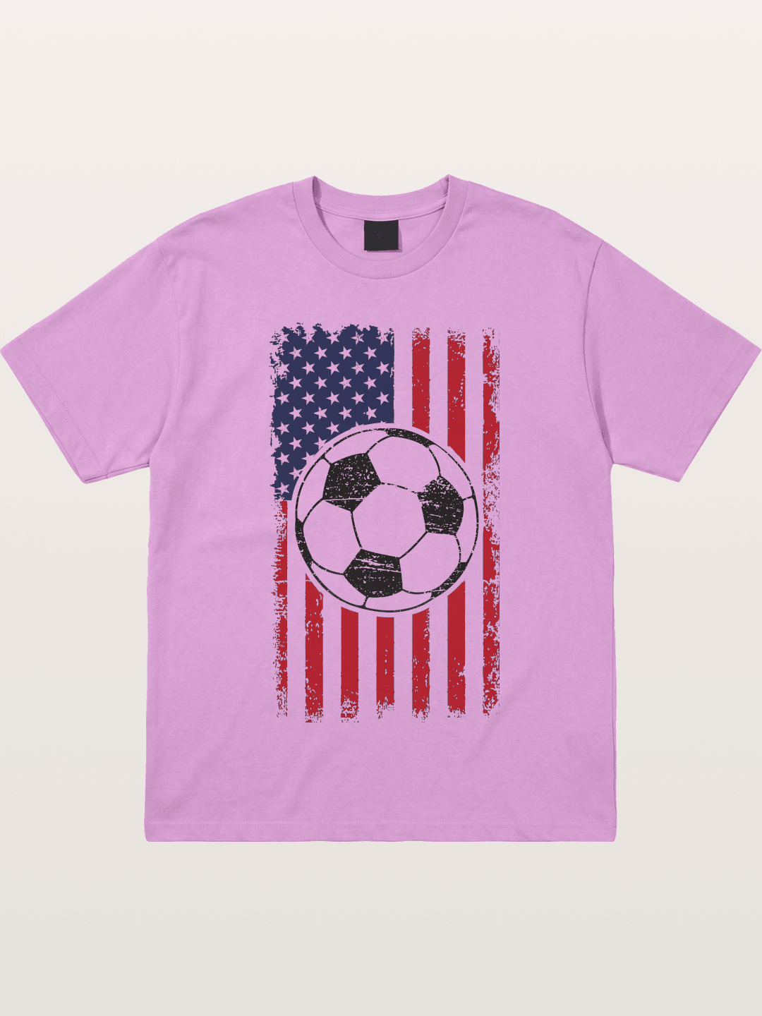 USA Flag Soccer Ball 2026 Vintage Gildan T-shirt