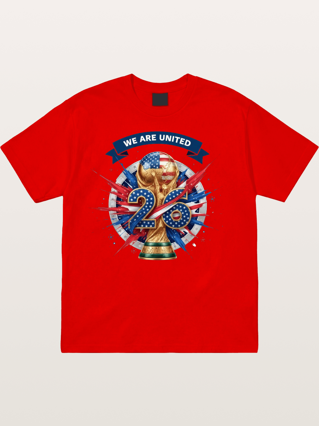 2026 WC We Are United Print Cotton T-shirt