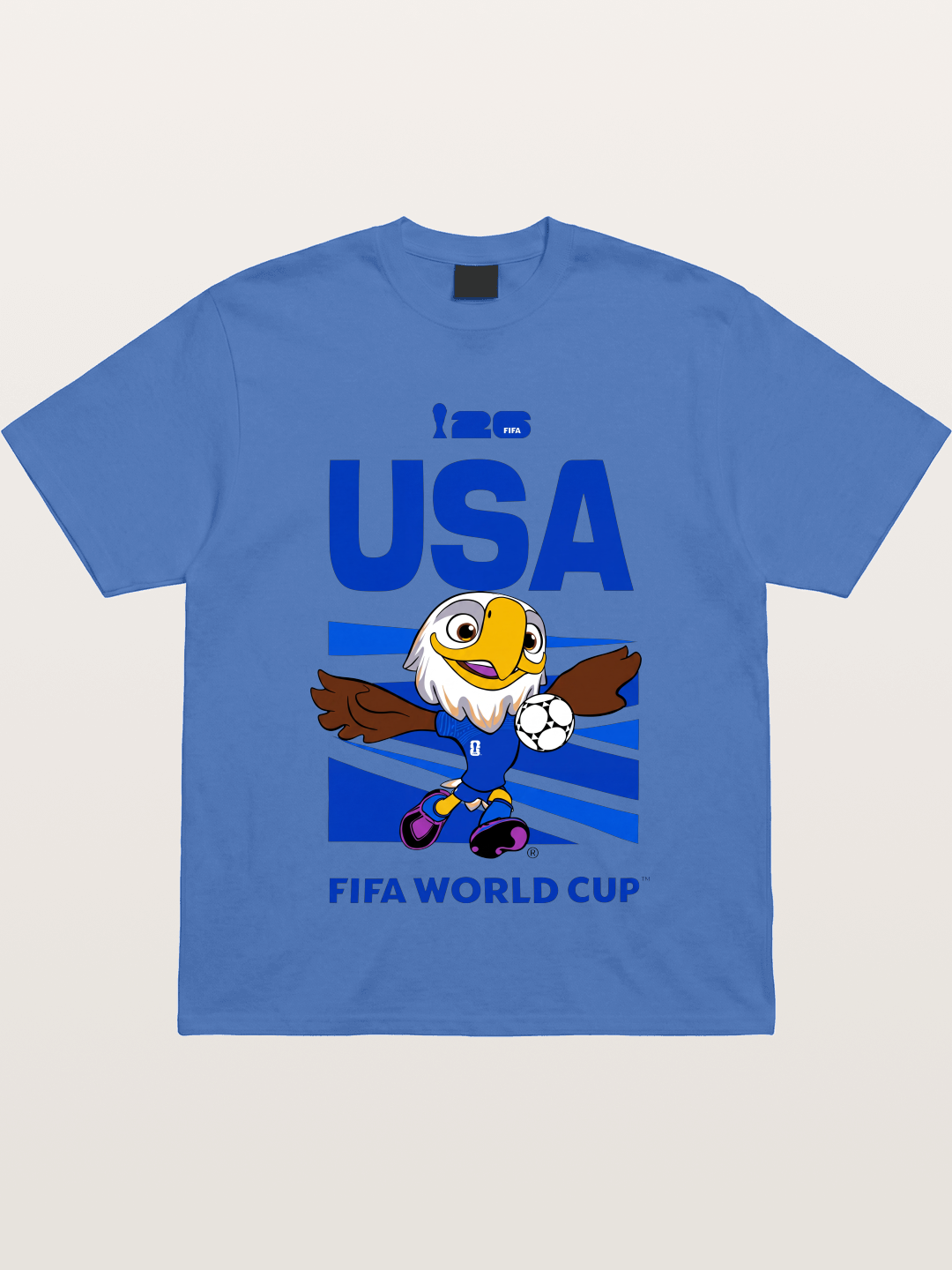 USA WC 2026 Eagle Mascot Design Gildan T-shirt