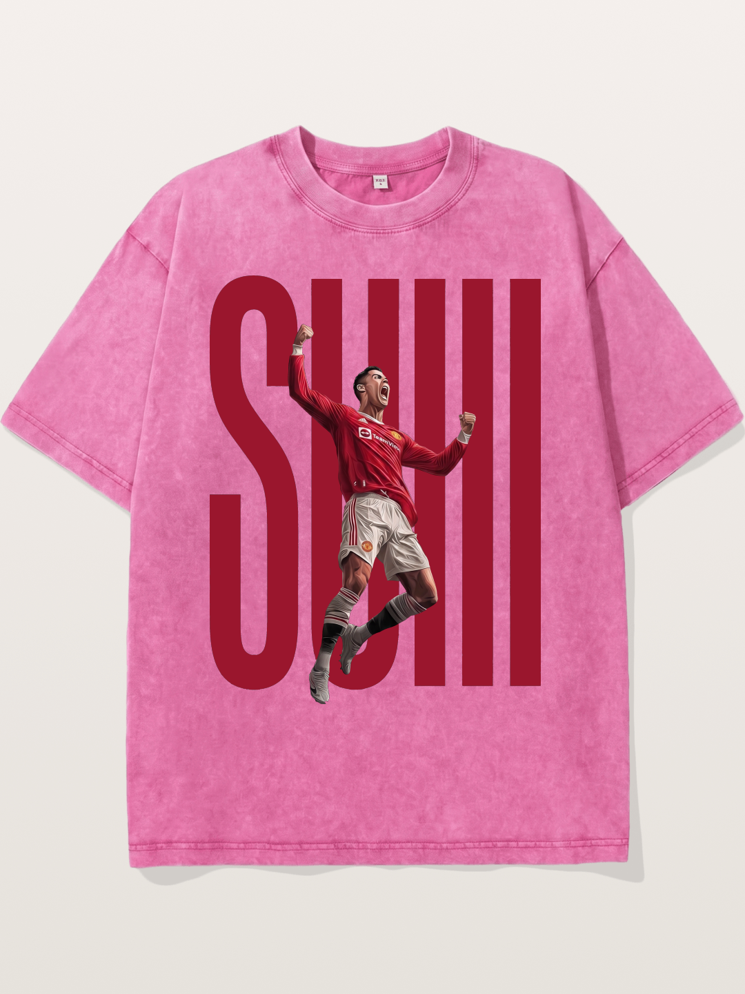 Ronaldo Manchester United Goal Pose Washed T-shirt