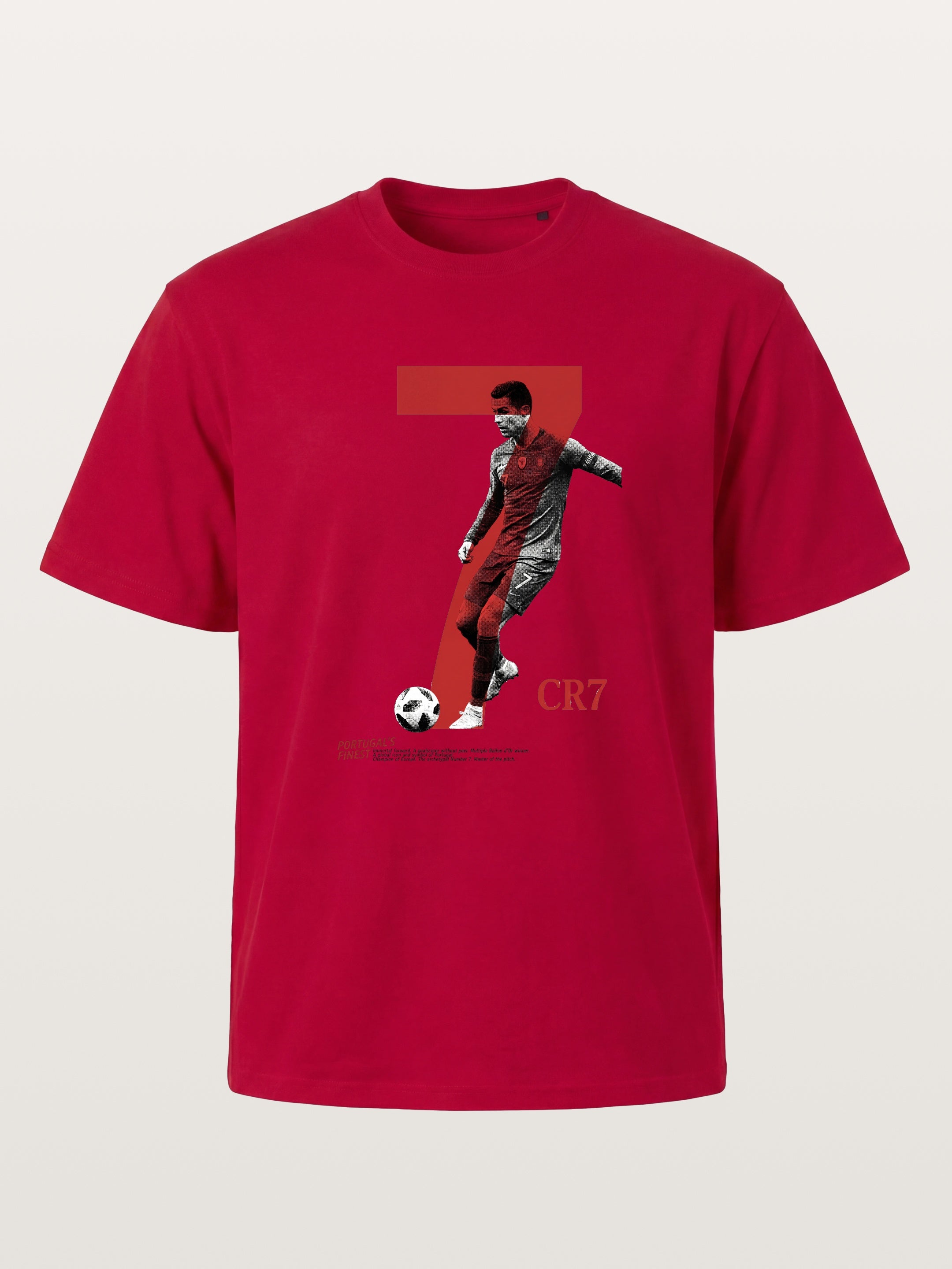 CR7 Portugal Split Portrait Gildan T-shirt
