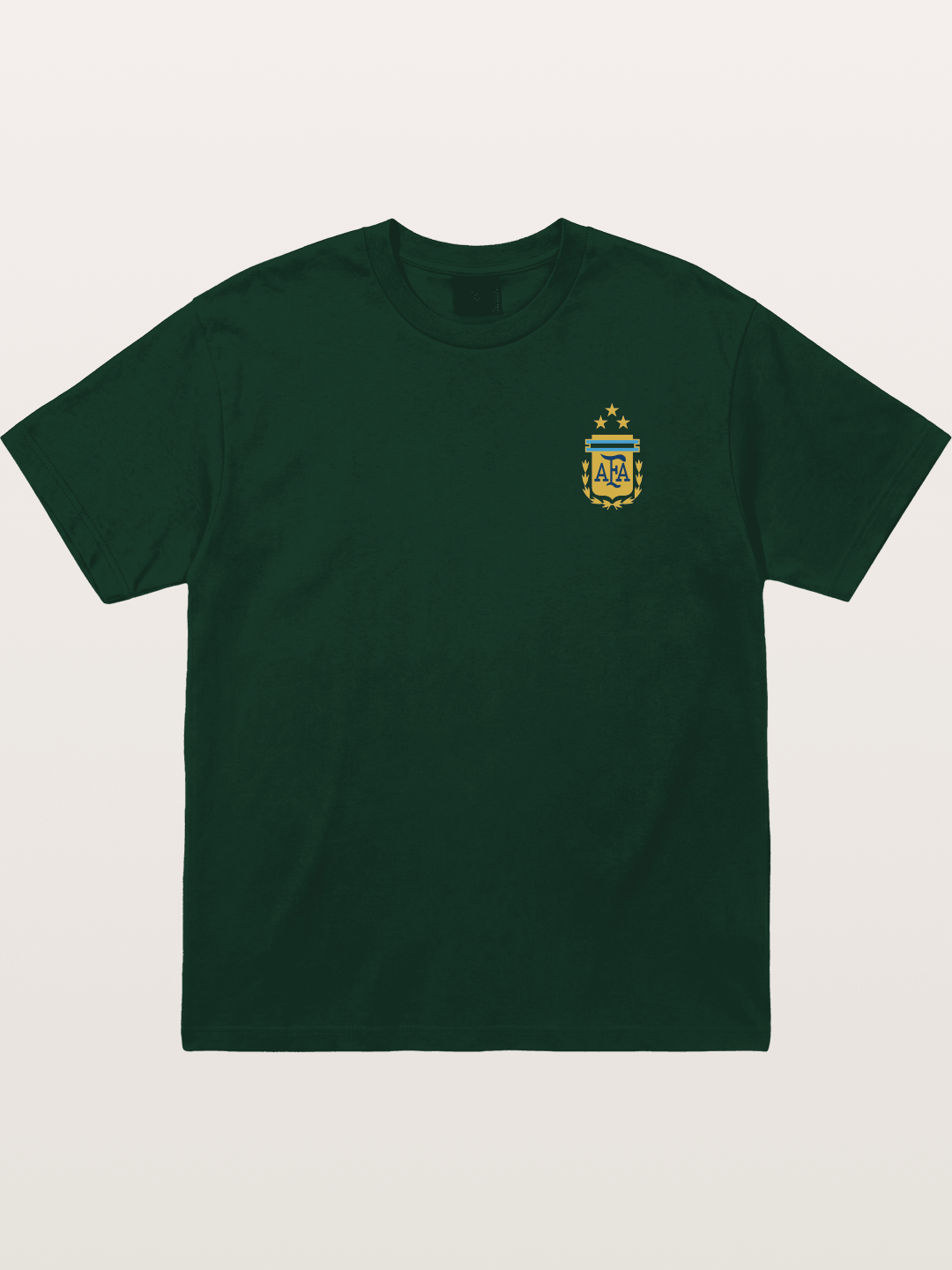 Argentina AFA Three Stars Badge Gildan T-shirt