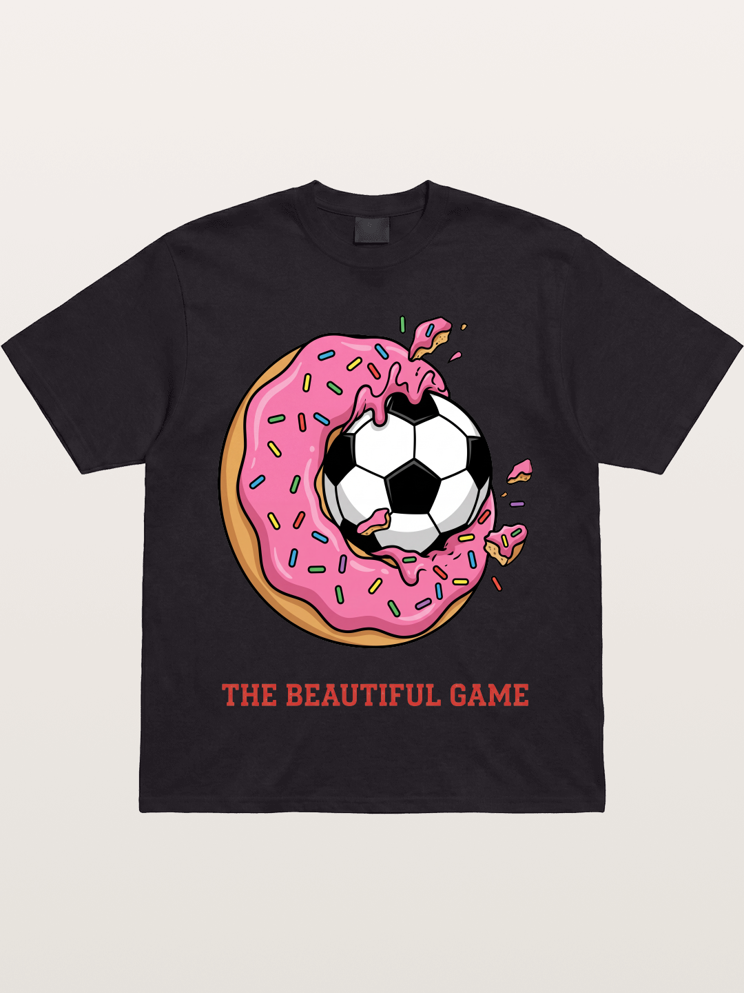 Donut Soccer Sweet Game Art Gildan T-shirt