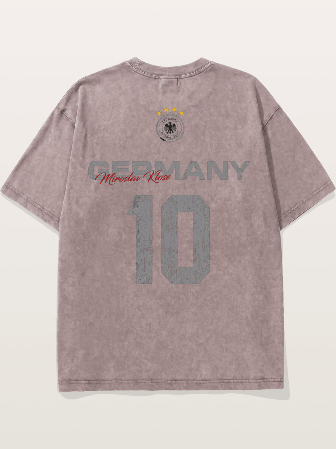 Germany Muller 10 Jersey Washed T-shirt