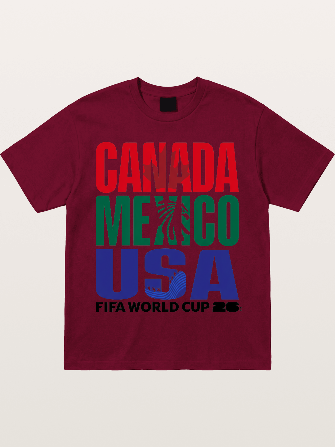 2026 World Cup Host Nations Print Gildan T-shirt