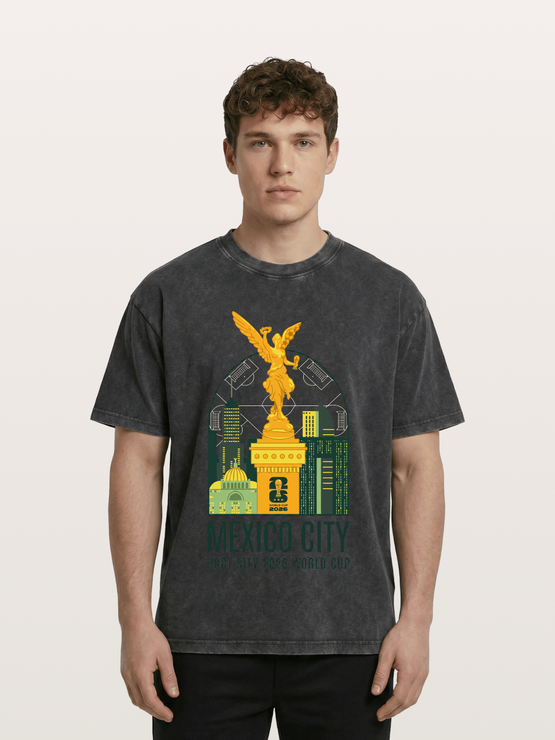 Mexico City 2026 World Cup Washed T-shirt