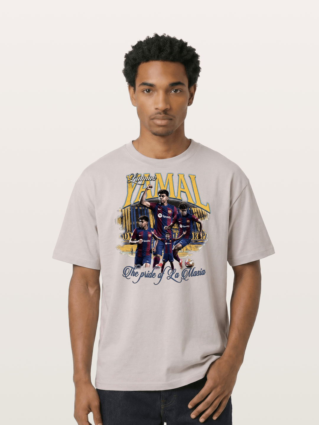 Lamine Yamal La Masia Art Cotton T-shirt