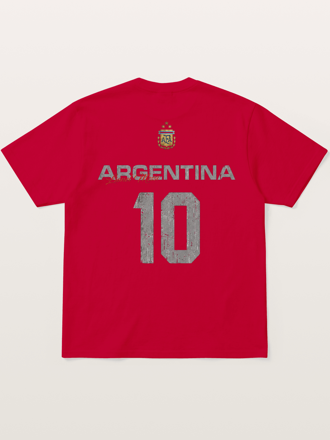Argentina Messi 10 Retro Gildan T-shirt