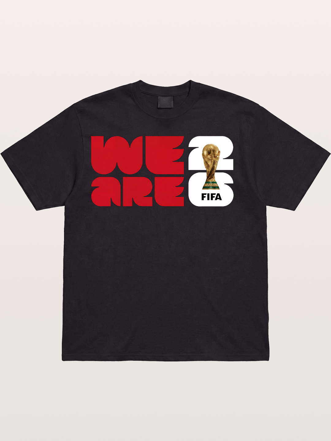 We Are FIFA World Cup Trophy Cotton T-shirt