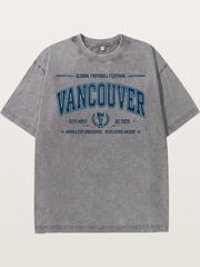 Vancouver 2026 World Cup Badge Washed T-shirt