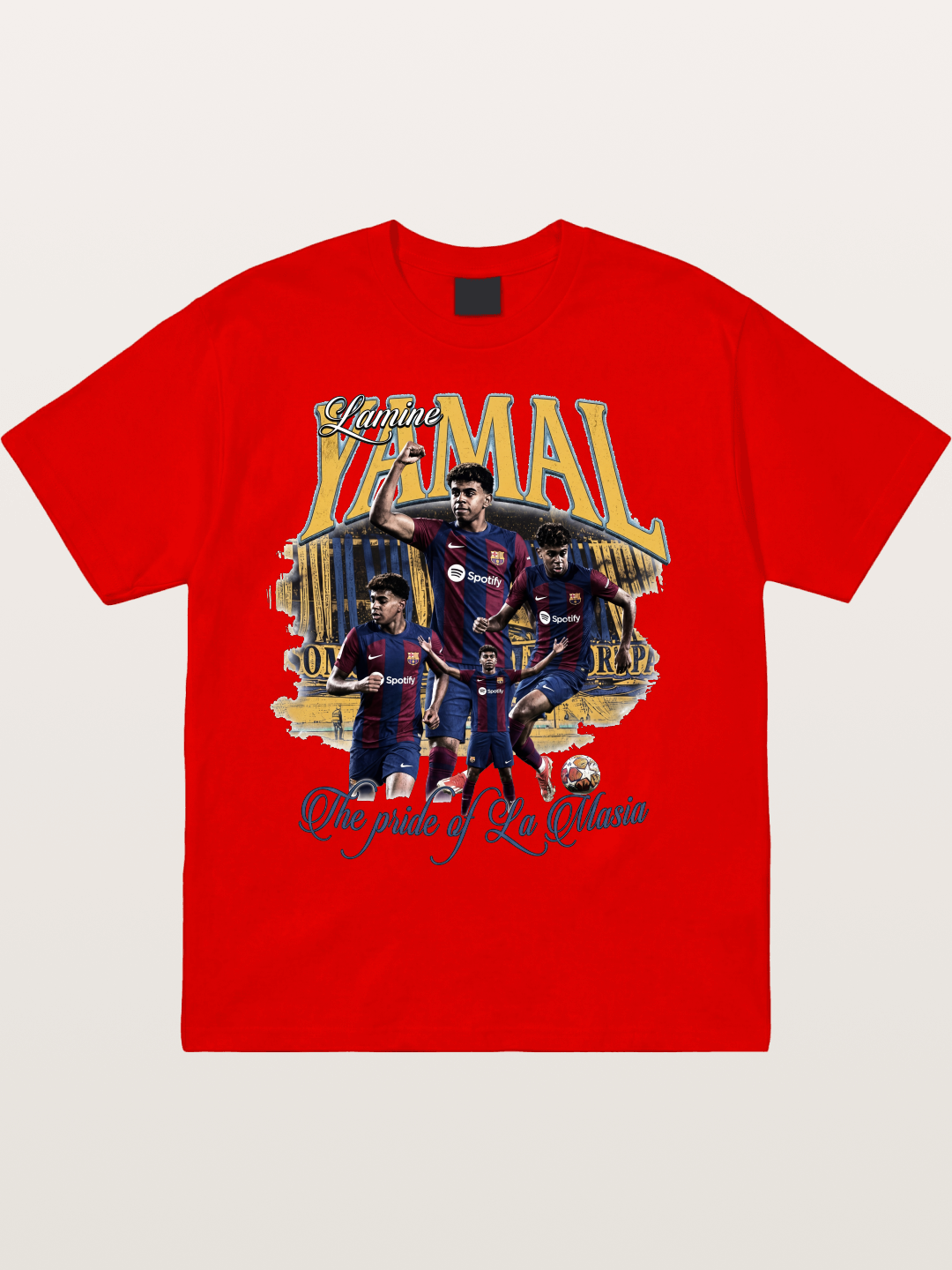 Lamine Yamal La Masia Art Cotton T-shirt
